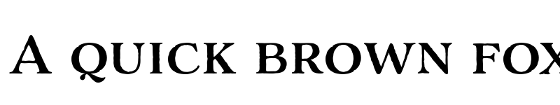 Preview of Adorn Serif Regular font