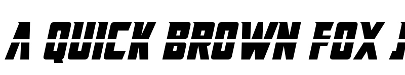 Preview of Adrenaline Hit Italic font