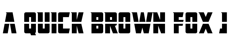 Preview of Adrenaline Hit Regular font