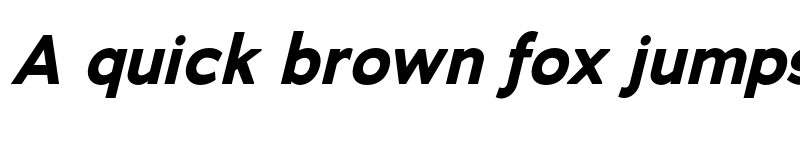 Preview of Adrianna Bold Italic font