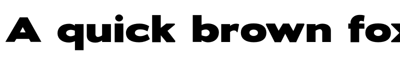 Preview of Adrianna Extended ExtraBold font