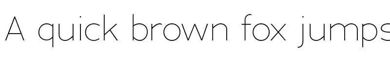 Preview of Adrianna Thin font