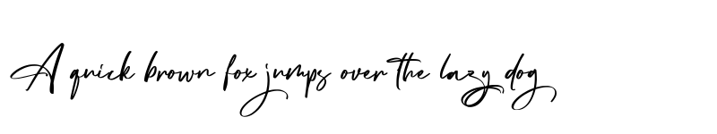 Preview of Adritany Regular font