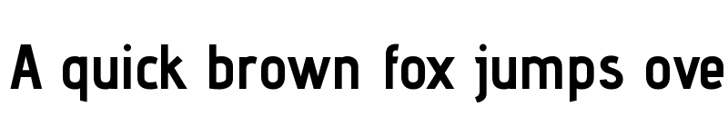 Preview of Advent Pro Bold font