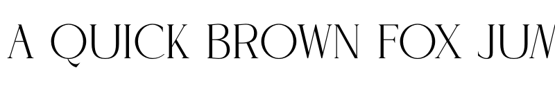 Preview of Advera Regular font