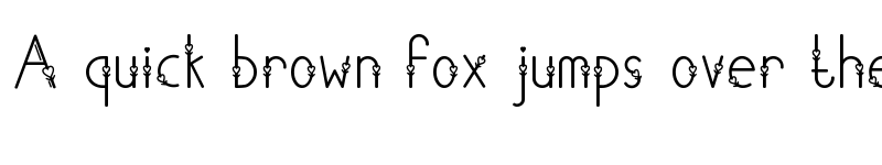 Preview of Adzkia Regular font