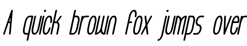 Preview of Aeg Flyon Now bold cursive Italic font