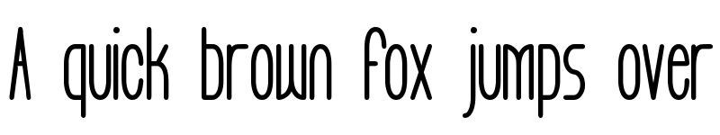 Preview of Aeg Flyon Now bold Regular font