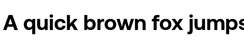 Preview of Aeonik Bold font