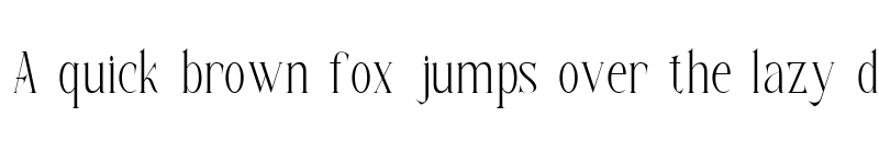 Preview of Aerial Regular font