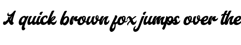 Preview of Aerillyo Regular font