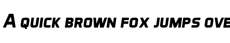 Preview of Aero Matics Display Bold Italic font