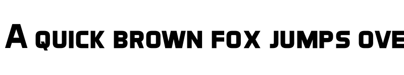 Preview of Aero Matics Display Bold font