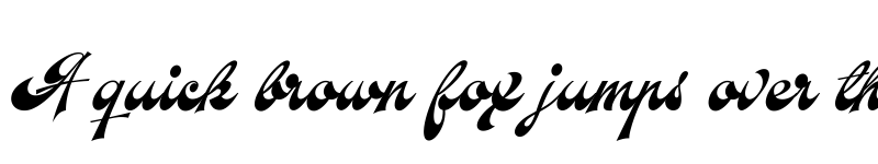 Preview of Aerofoil PERSONAL USE ONLY Regular font