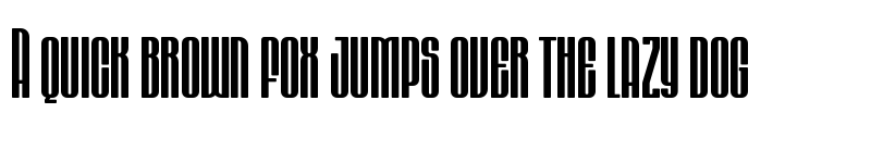 Preview of Aeroxys Regular font