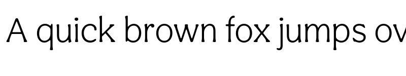 Preview of Aesthet Nova Light font