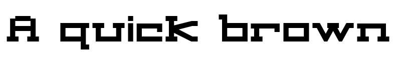 Preview of Aexkon Bold font