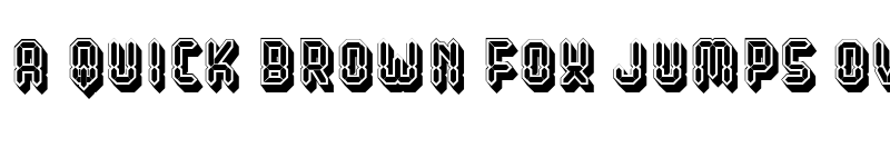 Preview of Affichage Regular font