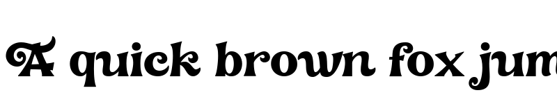 Preview of Affistory Regular font