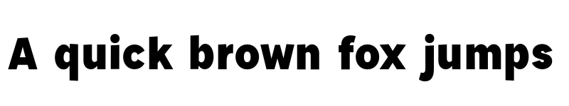 Preview of Affogato Black font