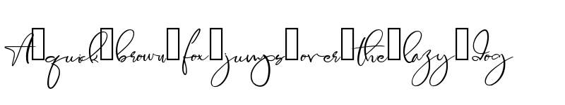 Preview of Affogato Regular font