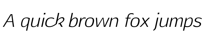 Preview of Afta sans Italic font