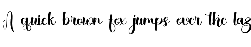 Preview of After Regular font