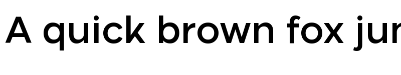 Preview of Aftika SemiBold font