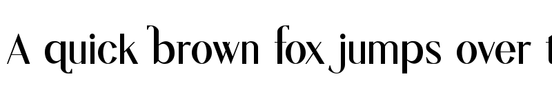 Preview of Agafia Rosdina Regular font