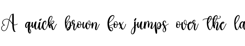 Preview of Again Regular font