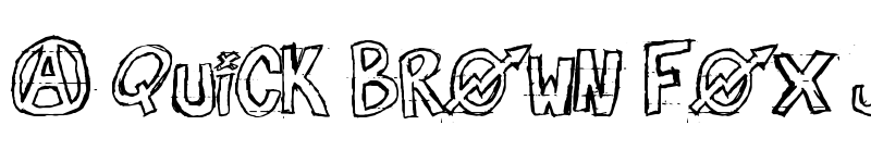 Preview of against myself Regular font