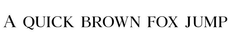 Preview of Agatho RegularCAPS font