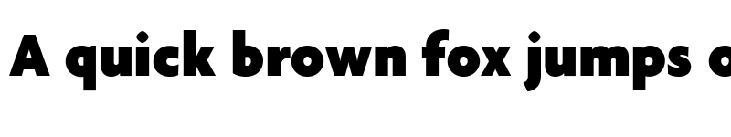 Preview of Agenda Black font