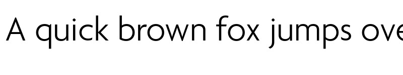 Preview of Agenda Light font