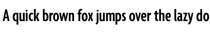 Preview of Agenda SemiboldExtraCondensed font