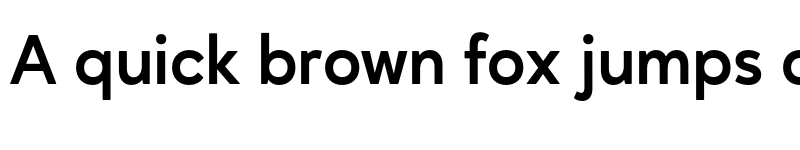 Preview of Ageo Personal Use Bold font