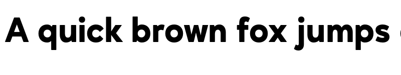 Preview of Ageo Personal Use Heavy font