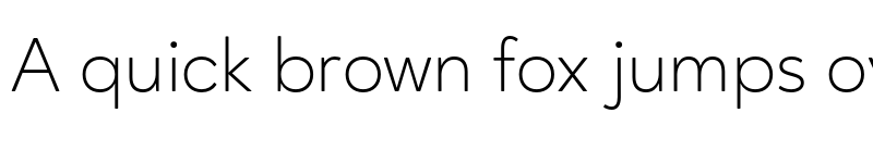 Preview of Ageo Personal Use Light font