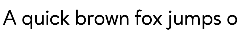 Preview of Ageo Personal Use Medium font