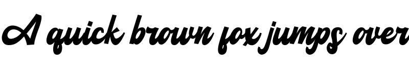 Preview of AgiesFresh Regular font