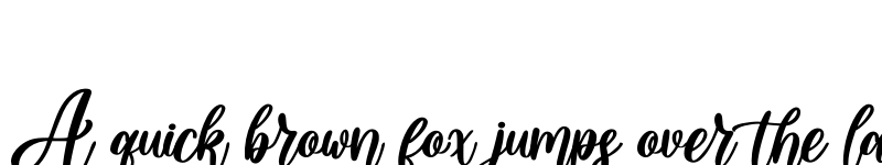 Preview of AgittaAfilia Regular font