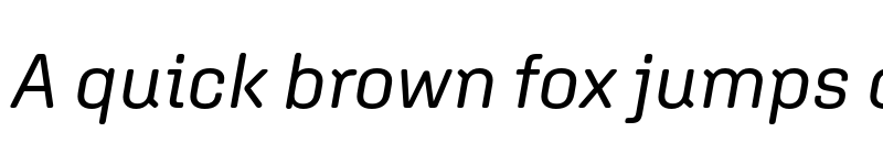 Preview of Aglet Sans Italic font