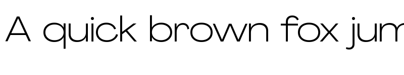 Preview of Agrandir Wide Light font