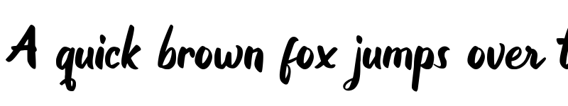 Preview of Agusta Regular font