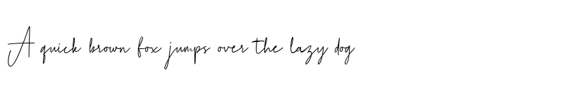 Preview of Agustine Signature Regular font