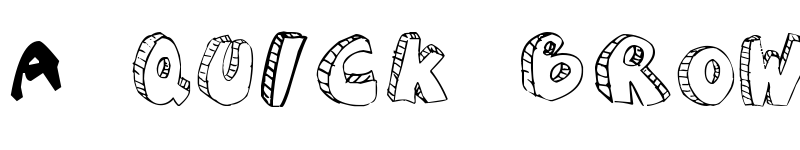 Preview of aguzlo Regular font