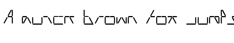 Preview of AI liftled Regular font