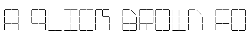 Preview of AI stapler Regular font