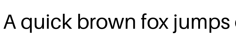 Preview of Aileron Regular font