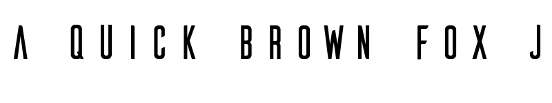 Preview of Ailerons Regular font